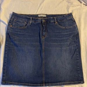 Mint NEW Levi Strauss Jean Pencil Skirt